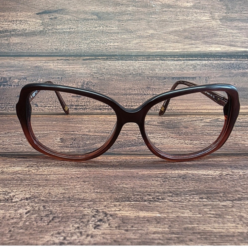 Liz Claiborne L553/S 0JQL Brown Gradient Cat Eye Eyeglass Frames 56-15-135